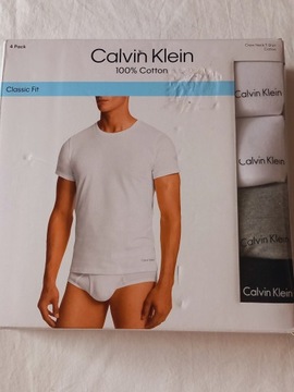 Podkoszulka krótki rękaw Calvin Klein wielokolorowy r. XL