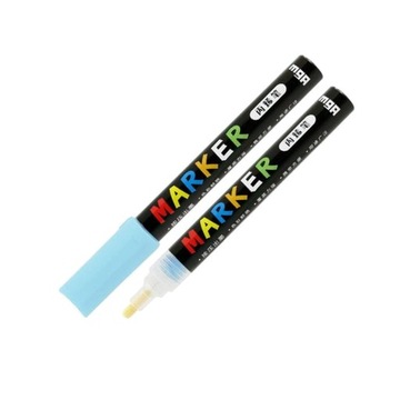 Акриловый маркер M&G 1-2 мм небесный