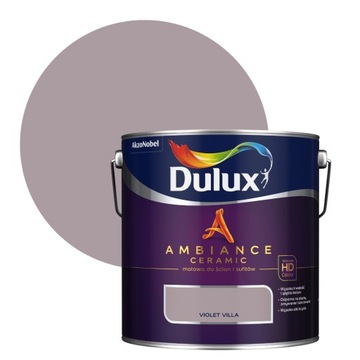 DULUX AMBIANCE FARBA CERAMICZNA 2,5L Violet Villa