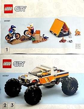 LEGO INSTRUKCJA z zestawu 60387 (100g)