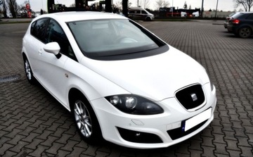 Seat Leon II 2009 Seat Leon Nawigacja, Czujniki parkowania, Automat, Ksenon 1.9 Diesel 105KM, zdjęcie 13