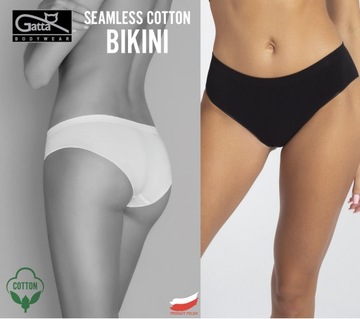 Majtki damskie Gatta Cotton Bikini czarne L