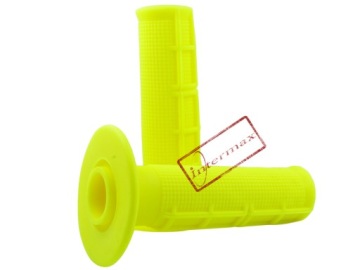 РЕЗИНОВЫЕ РУЧКИ ЭНДУРО КРОСС ФЛУО ЖЕЛТЫЙ / ЖЕЛТЫЙ