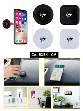 DUNLOP Самоклеящаяся гелевая подушечка противоскользящая 5х5 см.