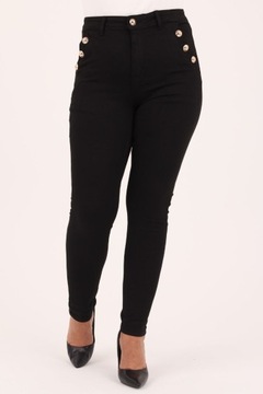 ХЛОПКОВЫЕ БРЮКИ ДЛЯ ПОХУДЕНИЯ БОЛЬШОГО РАЗМЕРА, С ВЫСОКОЙ ПОСАДКОЙ, ЭЛАСТИЧНЫЕ