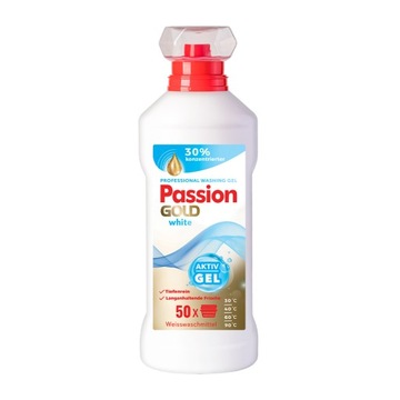 PASSION GOLD ŻEL D/PRANIA 2L WHITE PROFESSIONAL 50 PRAŃ