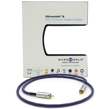 Wireworld Ultraviolet 8 (UVV) Coaxial 1RCA - 1.0m