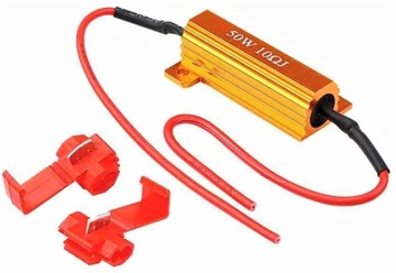 REZYSTOR OPORNIK OSZUKIWACZ CANBUS LED 10 OHM 50W