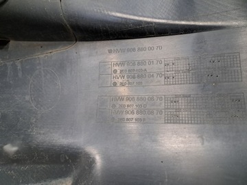 Бампер передний VW CRAFTER I 2E Lift 11-16r 2E0807103