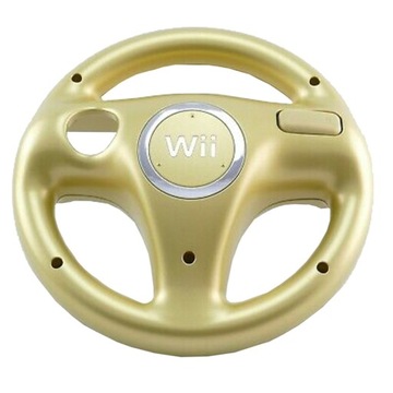 ЗОЛОТОЕ Рулевое колесо Nintendo WII RVL-024 ЗОЛОТО + НОВАЯ КОРОБКА