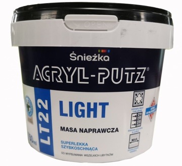 Gładź masa naprawcza light lt22 akryl-putz 0,75l