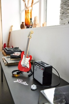 LEGO IDEAS GUITAR и FENDER STRATOCASTER STOVE 21329