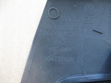 КРЫШКА ЖАЖДА СПРАВА, VW POLO 6R1863382