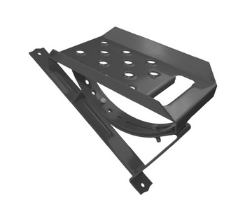 STOPIEŃ KOMINIARSKI KPL.2szt UNIVERSAL-TRITT blachodachówki 350/35 RAL 7016