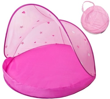 Namiot do piaskownicy Shell Różowy