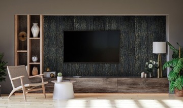 Декоративный эффект на стену DESTELLO BLACK 6м2