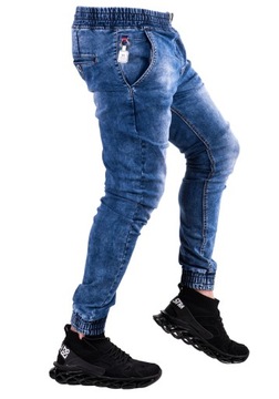 Spodnie joggery jeansowe męskie MURIEL r.34