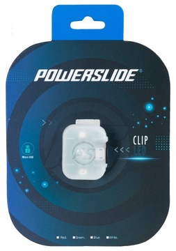 Лампа Powerslide FOTHON CLIP для роликовых коньков, белый