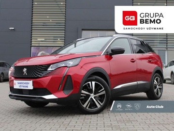 Peugeot 3008 II Crossover Facelifting  1.6 PureTech 180KM 2021 Peugeot 3008 1.6 180 KM GT EAT8 Serwis ASO FV ...