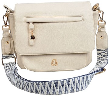 TOREBKA damska LISTONOSZKA LuluCastagnette crossbody z misiem