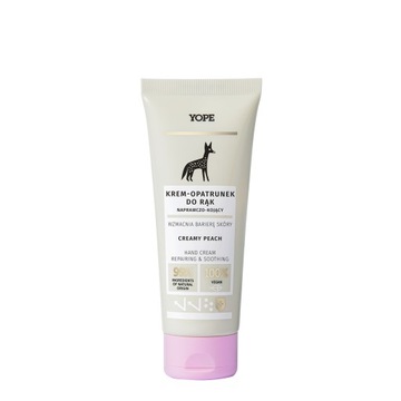 YOPE Naturalny naprawczy krem do rąk Brzoskwinia CREAMY PEACH 50ml