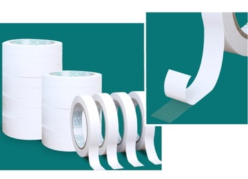 TAŚMA DWUSTRONNA KLEJĄCA PRZEZROCZYSTA 10 Mx 8 mm