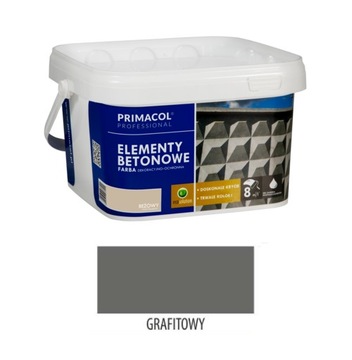 Primacol Farba do betonu. Grafitowy 2,2 l