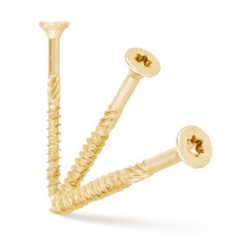 Wkręty Do Drewna Ciesielskie Stożkowe 3x40 Torx Śruby Płyt Desek KLIMAS