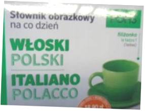 Słownik obrazkowy na co dzień włoski-polski