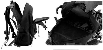 Усиленное мужское рюкзак для работы Noma Model 2025 Сплошные большие военные