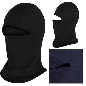 KOMINIARKA TERMOAKTYWNA BALACLAVA CZARNA LEKKA DRY
