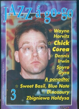 JAZZ a go go: 3,4,5,8/1994, 1,2,3,4,5/1995; 1/2/1996 + nr specjalny