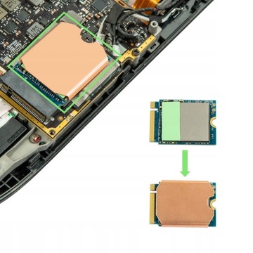 ТЕРМОПОДКЛАДКА ДЛЯ ПАРОВОЙ ПАЛУБЫ SSD РАДИАТОРА