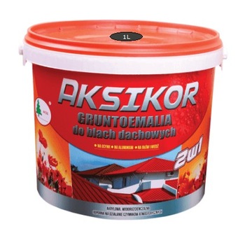 AKSIKOR GRAFIT 7016 GRUNTOEMALIA FARBA NA DACH 1L