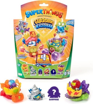 SUPER ZINGS THINGS SERIA 9 KAZOOM JETS Guardians of Kazoom FIGURKI 6/6