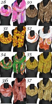 ШАРФ Модный ШАРФ В РЕЗИНКУ Элегантный шарф