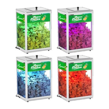 Podświetlany podgrzewacz do nachos popcornu orzeszków LED 100W Royal Cateri
