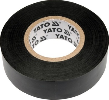 YATO TAŚMA ELEKTROIZOLACYJNA 19MMX20M CZARNA