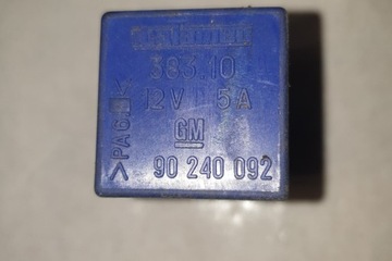 RELÉ OPEL OMEGA B (25_, 26_, 27_) 90240092 2.0L GASOLINE 85KW 1998