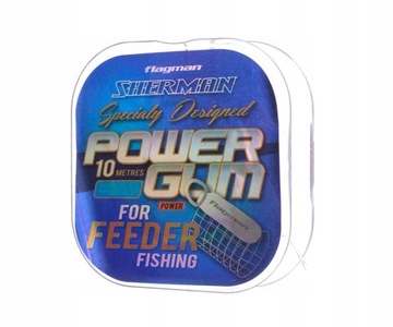FLAGMAN SHERMAN POWER FEEDER GUM 0,8mm 10m 27010-080