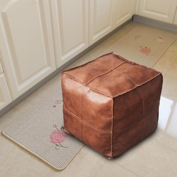 Марокканский пуф и табурет для ног в стиле бохо