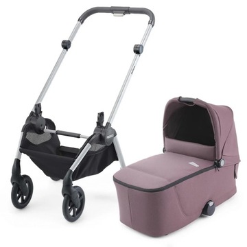 Коляска Recaro Sadena 3-в-1, коляска + гондола + легкая гондола
