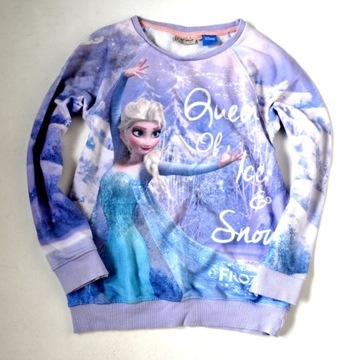 NEXT Bluza 122cm 7lat ELZA Elsa Kraina Lodu