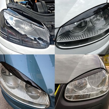 ГЛЯНЦЕВАЯ ФАРА КОРИЧНЕВАЯ VOLKSWAGEN GOLF MK5
