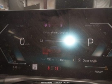 BMW 2022 BMW i4 2022r., EDRIVE, od ubezpieczalni Elektryczny 340KM, zdjęcie 9