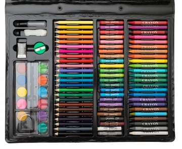 ХУДОЖЕСТВЕННЫЙ НАБОР ДЛЯ РАСКРАСКИ, МАЛКИ 168, ЧЕМОДАН