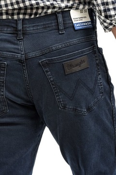 Męskie spodnie jeansowe proste Wrangler TEXAS TAPER W32 L34