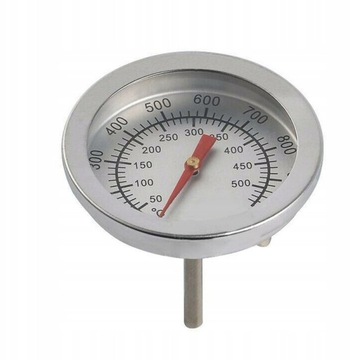 Termometr do grilla 50-500°C ze stali nierdzewnej