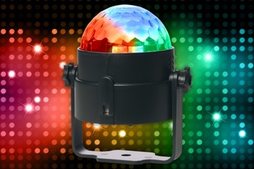 ДЕНВЕРСКИЙ ДИСКО-ПРОЕКТОР RGB ДИСКО-ШАР + ПУЛЬТ ДИСТАНЦИОННОГО УПРАВЛЕНИЯ