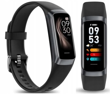 SMARTBAND zegarek SMARTWATCH Puls Krokomierz Kalorie AMOLED